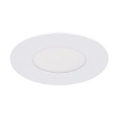 LAMPA sufitowa SLIM LED C 02808 Ideus okrągła OPRAWA metalowa LED 3W 2700K wpust biały
