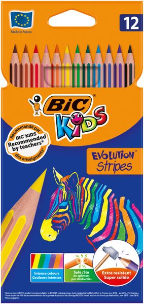 KREDKI OŁÓWKOWE12 SZT ECO EVOLUTION BIC zdjęcie 1