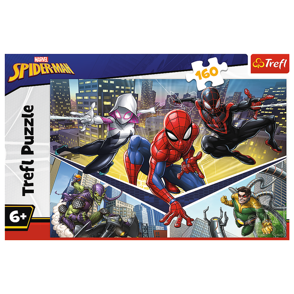 Puzzle - 160 - Siła Spidermana - Disney Marvel Spiderman 15422 zdjęcie 3
