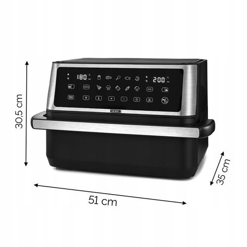 Frytkownica beztłuszczowa 11L Air Fryer Yoer 2800W 12 programów 23 na Arena.pl