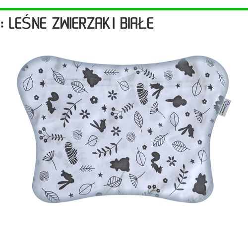 Poszewka do poduszki GOOD HEAD - LEŚNE ZWIERZAKI - rozmiary S, M lub L na Arena.pl