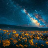 Plakat 70x70cm Nocne Niebiosa