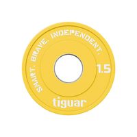 Talerz frakcyjny gumowy TIGUAR olimpijski 50 mm 1.5 kg
