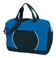 Torba na dokumenty PI, czarny, niebieski