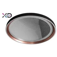 Plafon LED 72W 3000-6500K czarny złoty sterowanie TUYA