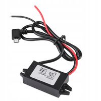 KONWERTER NAPIĘCIA DC PRZETWORNICA 12V-5V 3A USB DC-DC STEP-DOWN
