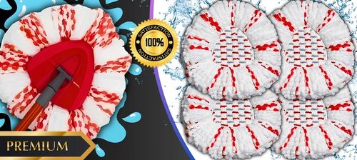 4x WKŁAD NAKŁADKA DO MOPA OBROTOWEGO VILEDA TURBO NOWY MODEL MOPOWANIE 3W1 na Arena.pl