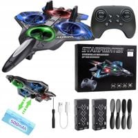 SAMOLOT ZDALNIE STEROWANY ODRZUTOWIEC DRON RC JET PILOT 2 x bateria 500mAh