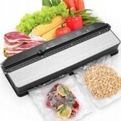 PRÓŻNIOWA ZGRZEWARKA LISTWOWA DO FOLII PAKOWARKA ŻYWNOŚCI 145W 31cm