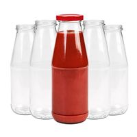 5x Butelki PASSATA 720 ml na przetwory z zakrętkami