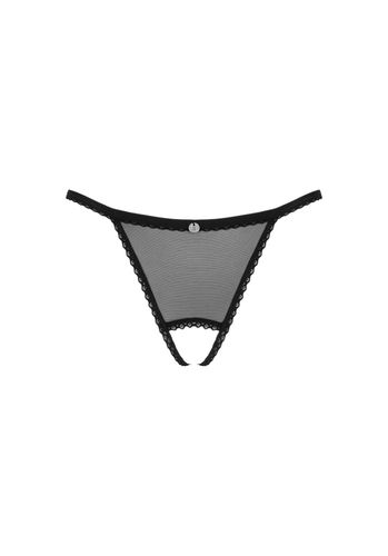 Celia Noir Crotchless Thong   Xs/S na Arena.pl