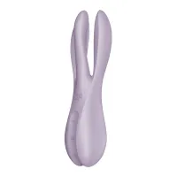satisfyer threesome 2 - wielofunkcyjny model z trzema ramionami, silikon,