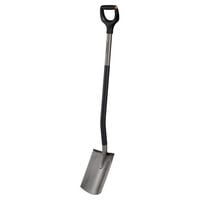 szpadel ergonomi, prosty szary - fs-1067512