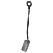 szpadel ergonomi, prosty szary - fs-1067512