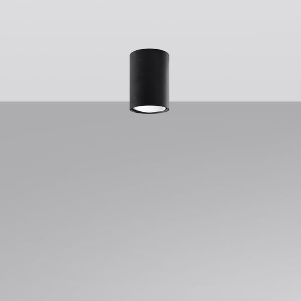 Plafon LAGOS 10 czarny zdjęcie 2