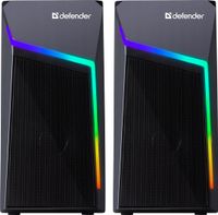 Głośniki Defender STELLAR 2.0 6W USB podświetlenie LED RGB
