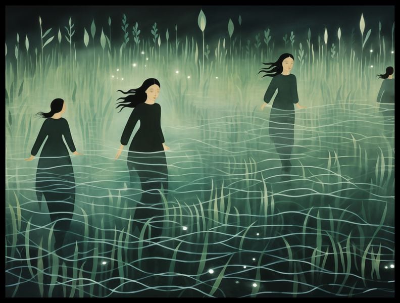 Plakat 80x60cm Pośród Ciszy zdjęcie 2