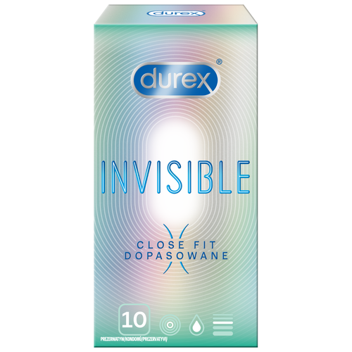 Durex Invisible Close Fit 10 szt. na Arena.pl