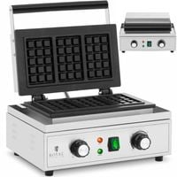 gofrownica prostokątna na 3 gofry belgijskie teflon 1500 w