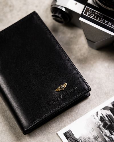 zestaw prezentowy: skórzany portfel męski, etui na karty i brelok na Arena.pl