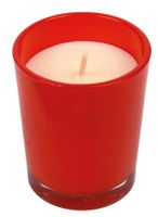 Świeca w szkle SPHERE, czerwony