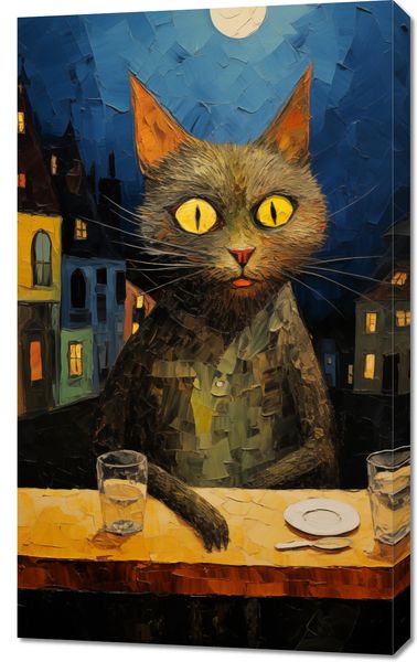 Obraz 60x100cm Nocny Obserwator zdjęcie 1