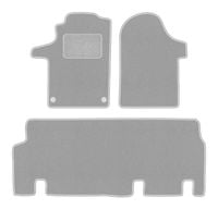 Dywaniki welurowe OSLO Mercedes Vito W447 2014- szare 3 szt.