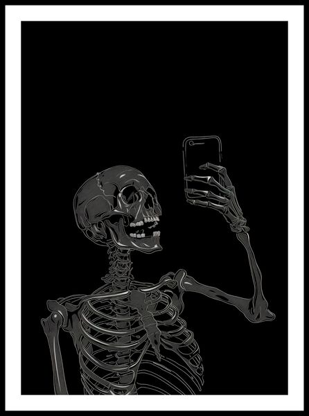 Plakat 50x70cm Selfie Poza Czasem zdjęcie 3