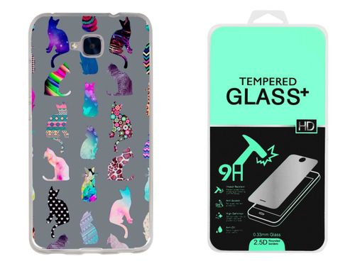 HUAWEI HONOR 7 LITE | Etui smartfon CASE + Szkło na Arena.pl