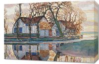 Obraz 60x40cm Farm near Duivendrecht, Piet Mondrian Vintage Salon