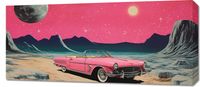 Obraz 90x40cm Kabriolet W Kosmosie