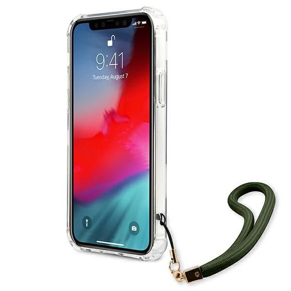 Etui Guess do iPhone 12, iPhone 12 Pro, Zielony zdjęcie 5