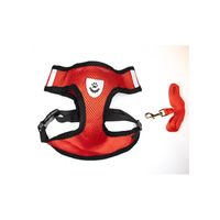 Szelki bezuciskowe, rozm. mini M, czerwone