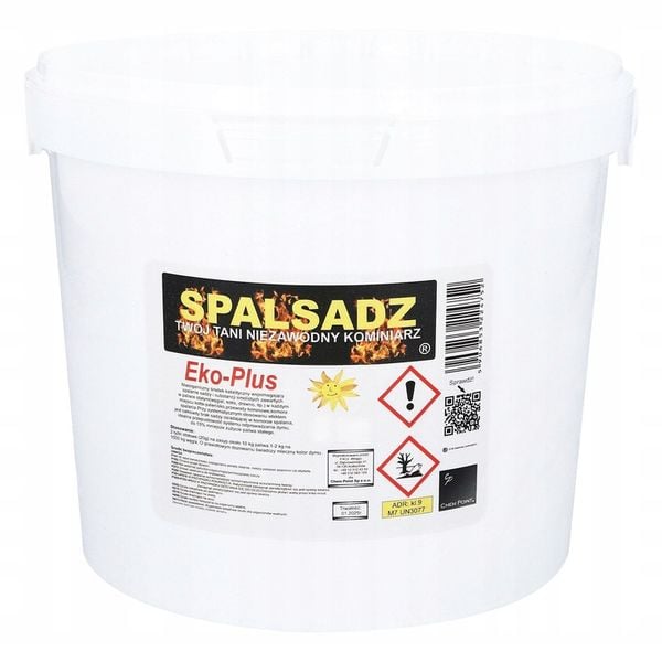 SPALSADZ Do wypalania sadzy do pieca komina 5kg zdjęcie 1