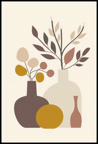 Plakat 68x101cm Stonowane Naturmorta na Arena.pl