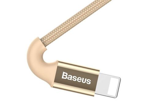 Baseus Shining kabel USB Lightning iPhone 2A 1m Złoty na Arena.pl