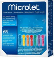 MICROLET LANCETY 200 sztuk (do Contour Plus, Contour TS) Ascensia Diabetes