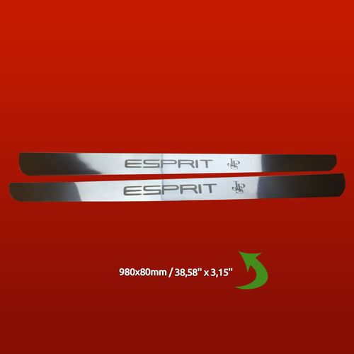 Listwa progowa LOTUS ESPRIT  ESPRIT JPS Stal nierdzewna 304 połysk 2szt na Arena.pl