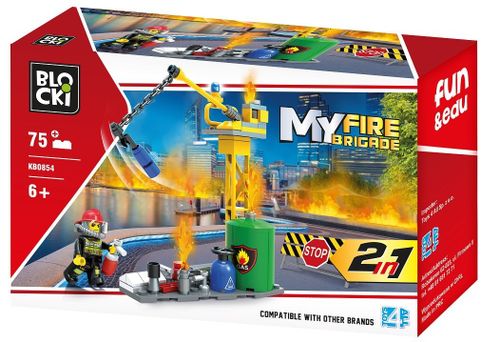 Klocki Blocki MyFire 2 W 1 75 el. na Arena.pl