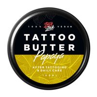 LOVEINK Tattoo Butter Papaya - Masło do pielęgnacji patuażu, 100ml
