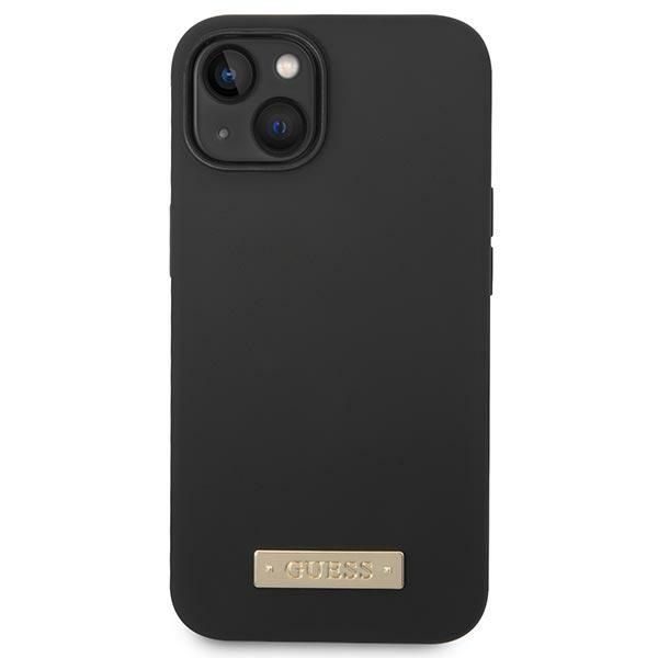 Etui Guess do iPhone 15 Plus, iPhone 14 Plus, Czarny, MagSafe zdjęcie 3