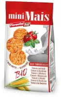 Krązki Kukurydziane BIO z Pomidorami i Bazylią 50g - Fiorentini