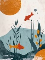 Plakat 60x80cm Podwodny Świat