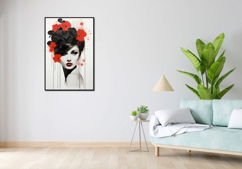 Plakat 68x101cm Kwiatowa Pasja na Arena.pl