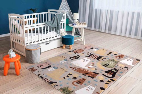 RUG/LU/BEO/KITTENS/BEIGE/140x190 na Arena.pl