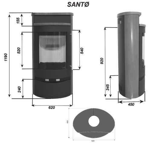 Piec SANTO na Arena.pl