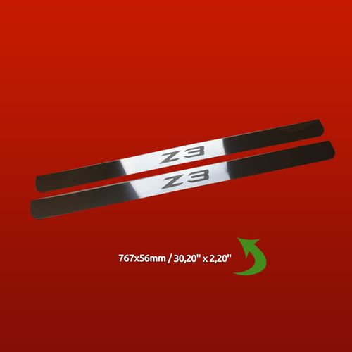 Listwa progowa BMW Z3 Stal nierdzewna 304 połysk 2szt na Arena.pl