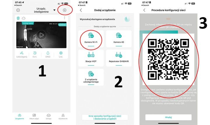 Kamera obrotowa zewnętrzna 4K UHD 8MP WIFI ICSEE zdjęcie 7