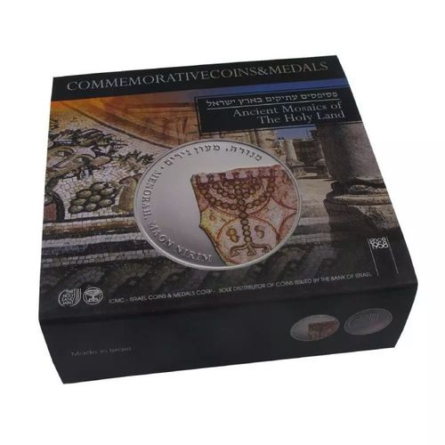 Menorah kolorowana 1 uncja Srebra 2012 na Arena.pl