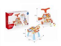 ND21_108068 Chodzik pchacz stolik 2w1 czerwony